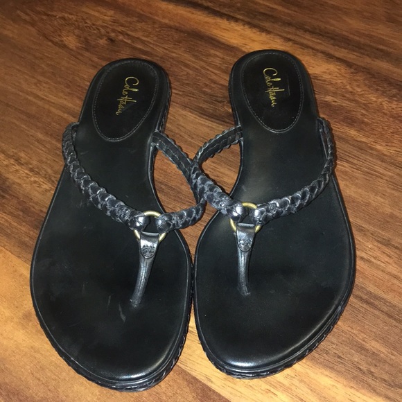 cole haan nike air leather sandals